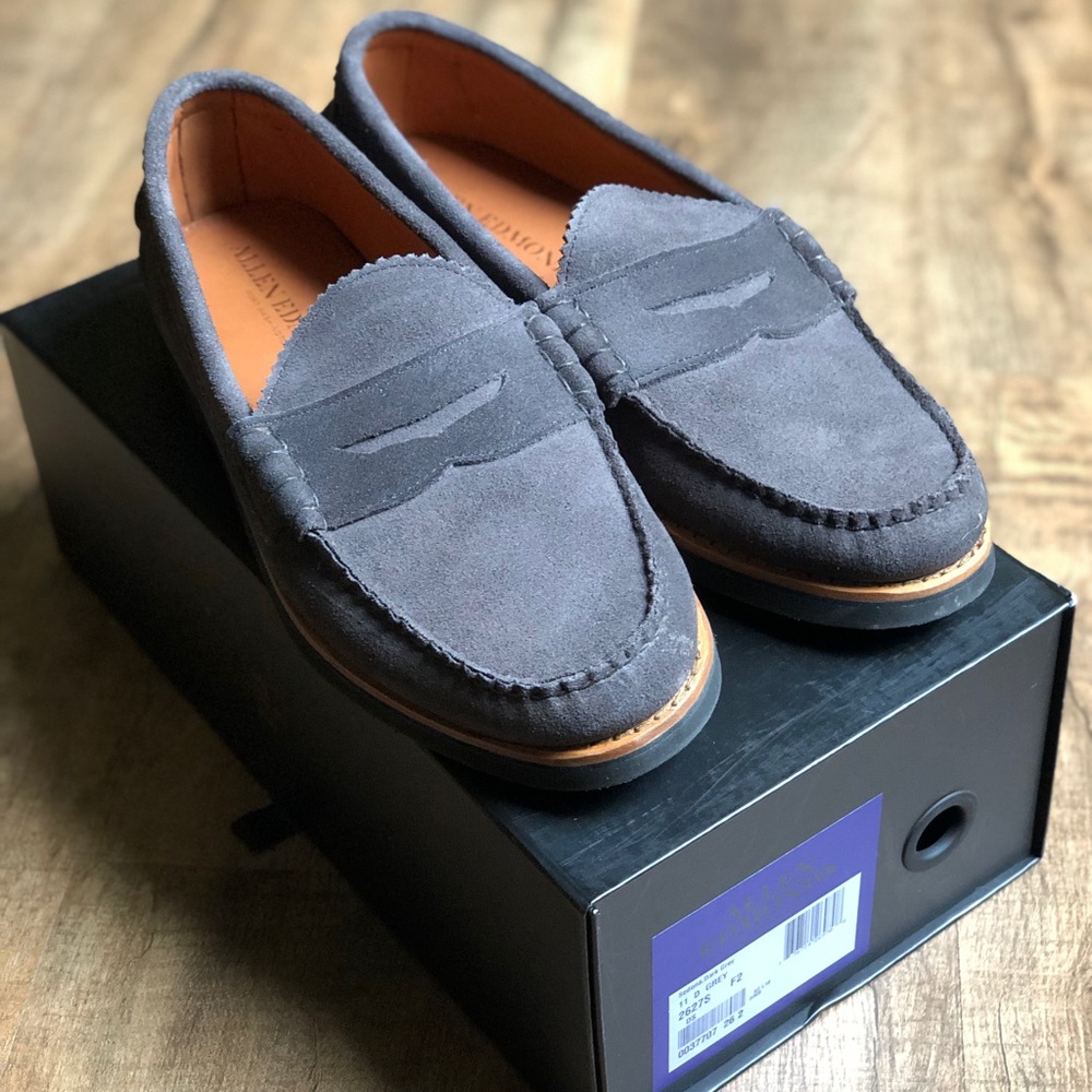 SOLD 🛑Allen Edmonds Sedona Grey Suede